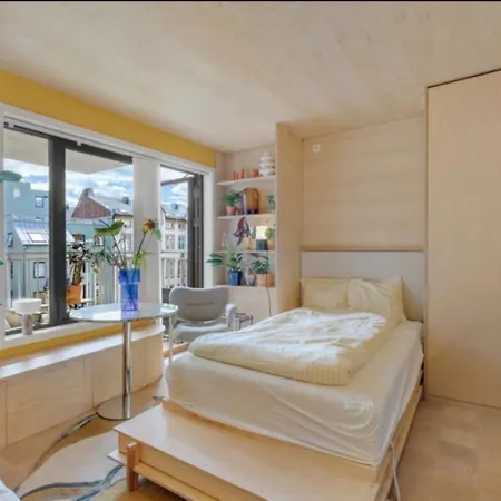 Stylish With Sunny Balcony